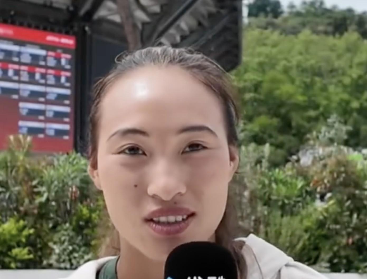 世界杯比赛直播入口-想邀请谁来现场看自己比赛？郑钦文：邓紫棋，很喜欢听她唱歌